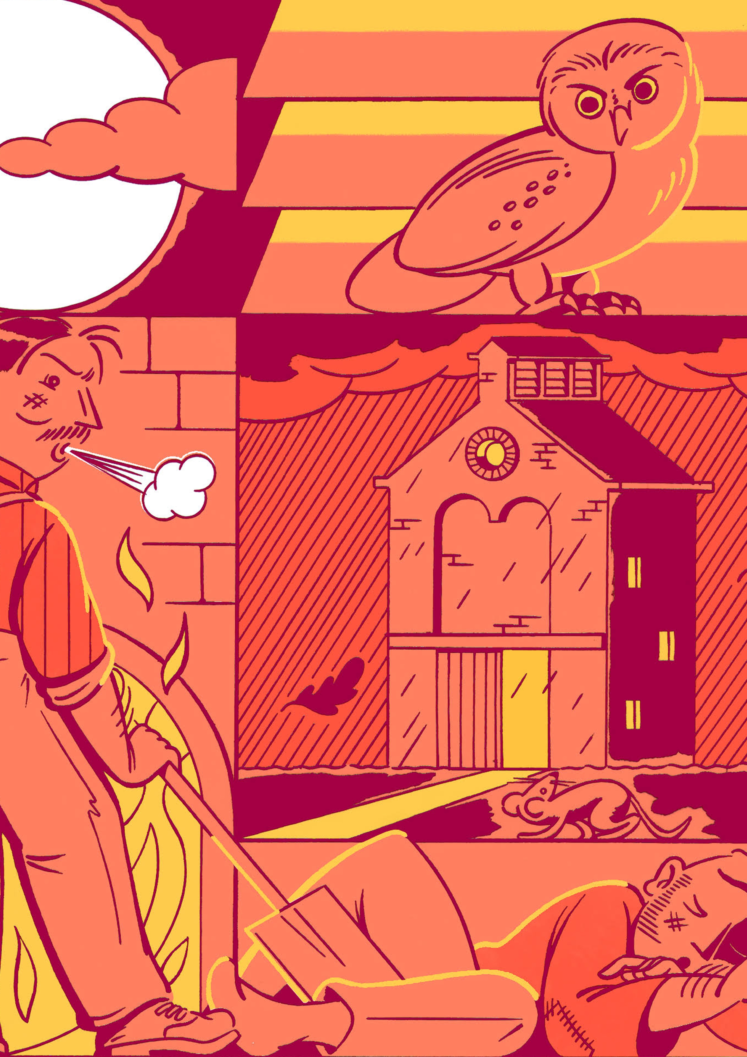 Het leven en de dood in de ast